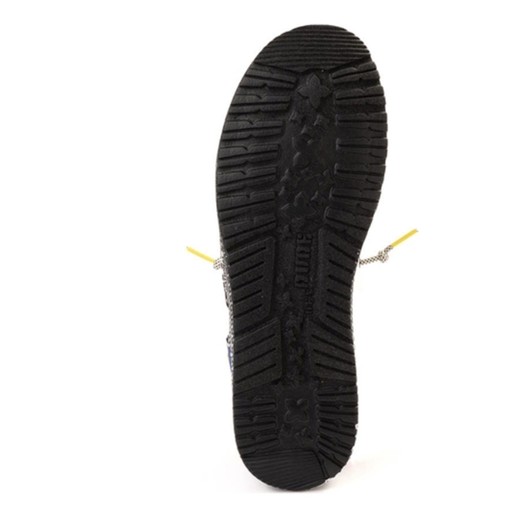 Mens HEYDUDE x Nascar® Wally Daytona® Slip-On Casual Shoe - White / Multicolor - Picture 6 of 8